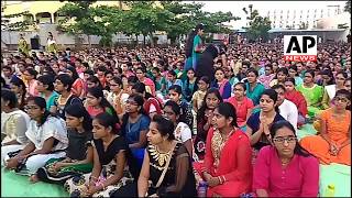How To Perform Puja AT Sri Chaitanya College Gosala Campus Vijayawada #Varalakshmi Vratam 2017
