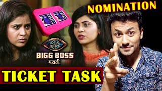 GET The TICKET TASK | NEW Nomination Task | Bigg Boss arathi 2 Update