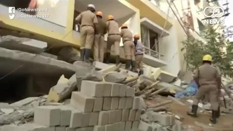 बेंगलुरु में निर्माणाधीन बिल्डिंग गिरने 1 व्यक्ति की मौत, 8 लोगों को बचाया गया