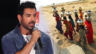 John Abhram Reaction On Water Scarcity In India | Batla House Trailer Launch