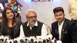Sanjay Leela Bhansali With Tik Tok Stars At Launch Of Be You Academy