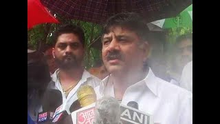Shame on democracy, wasn’t allowed to meet our MLAs: DK Shivakumar hits out at BJP
