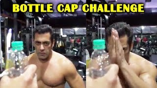 Salman Khan Bottle Cap Challenge  Dont thakao Paani Bachao | Watch Video