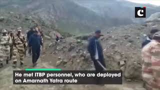 Amarnath Yatra: ITBP DG trekked 44 km in J&K’s Baltal
