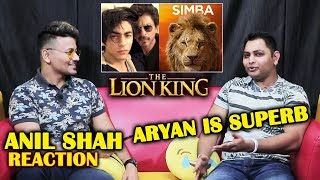 Shahrukh Khan & Aryan Khan VOICE In The Lion King | Salman Biggest Fan ANIL SHAH Reaction