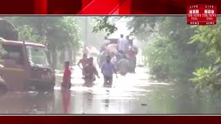 Heavy rain.. बाढ़ में इस वक्त आधा हिंदुस्तान डूब चुका है  असम बिहार उत्तर प्रदेश.... THE NEWS INDIA