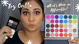 BEAUTY GLAZED EYESHADOW PALETTE + SWISS BEAUTY EYEBROW POWDER REVIEW | WHAT'S NEW IN AFFORDABLE ?