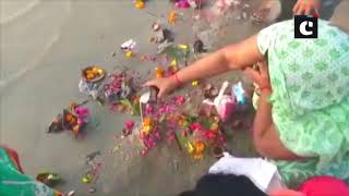 Devotees take holy dip in River Ganga after partial Lunar Eclipse
