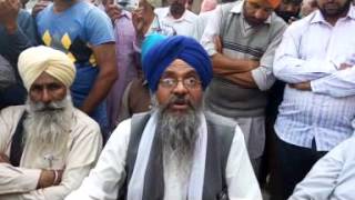 Sarawan Villagers Gives Ultimatum To Release The 10 Sikh Youth Or Face The Protest.