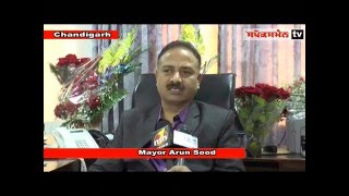 Mayor Arun Sood interaction with media