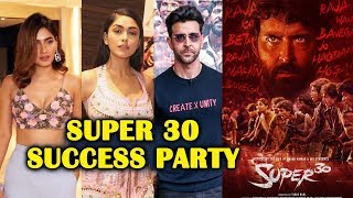 SUPER 30 SUCCESS PARTY | Mrunal Thakur | Hrithik Roshan