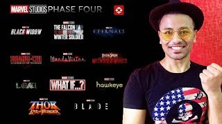 MARVEL PHASE 4 Films Revealed With Release Date | San Diego Comic-Con