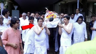 Anup Jalota Mother Kamla Jalotaji Funeral | Full Video