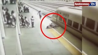 Man prevented from suicide at Metro station. Must watch: