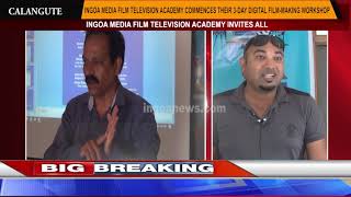 In Goa Media Film Academy Conducts Workshop At Calangute