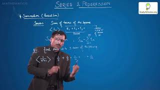 Sequences And Series Series Progression | Mathematics for JEE NEET