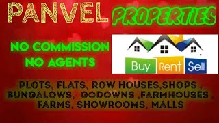 PANVEL  PROPERTIES - Sell |Buy |Rent | - Flats | Plots | Bungalows | Row Houses | Shops|