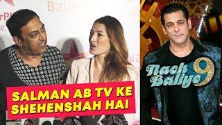 Salman Khan TV Ke Bhi Shehenshah | Vindu Dara Singh With Wife | Nach Baliye 9 Success Party