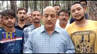 29 JULY N 5 BJP members plant 400 fruit plants in Hiranagar forest
