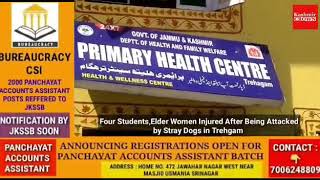 STUDENTS, ELDERLY WOMAN INJURED AFTER ATTACKED BY STRAY DOGS IN TREHGAM KUPWARA