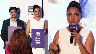 Lara Dutta Unveil Healthy Nutrition Initiative Grow Right Charter For Toddlers