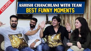 Ashish Chanchlani With His Team | BEST FUNNY MOMENTS | Simran, Jaado, Kamla