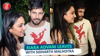 Kiara Advani Leaves Last With Sidharth Malhotra After Her Birthday Bash