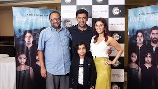 Amit Sadh With Manjiri Fadnis Snapped Promoting Their Webseries Barot At The Club Juhu