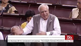 Kapil Sibals Remarks | The Unlawful Activities Prevention Amendment Bill, 2019