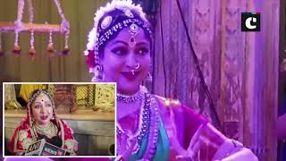 Hariyali Teej: Hema Malini performs at Sri Radha Raman Temple in Vrindavan during ‘jhulan utsav’