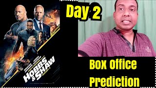 Hobbs And Shaw Box Office Prediction Day 2 With 1st Day Details