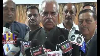 6 aug n 17 end Solan BJP Mandal organized a press conference on Jammu Kashmir