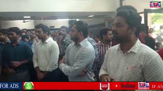 DOCTORS PROTEST AGAINST NMC BILL IN NIMS HOSPITAL HYDERABA
