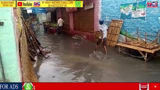 WANAPARTHY  ATMAKUR  RAIN DRAINAGE WATER FLOWING IN VEGETABLE MARKET NO RESPONSE FROM MUNICIPAL DEPT