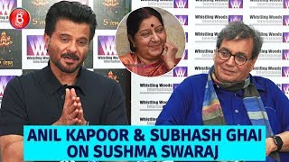 Anil Kapoor And Subhash Ghais Heartfelt Note On The Late Sushma Swaraj