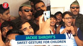 Jackie Shroffs Sweet Gesture For Children Will Melt Your Heart