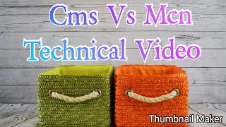 Cms Vs Mcn - S M W - Technical