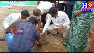 హరితహారం లో MLA చిట్టెం రామ్మోహన్ రెడ్డి//MLA Chittam Rammohan Reddy in the greenhouse