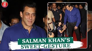 Salman Khans sweet interaction with a young fan will win your heart