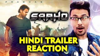 SAAHO TRAILER REACTION | REVIEW | HINDI | Prabhas | Shraddha Kapoor