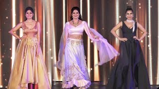 Zarine Khan And Shamita Shetty SHOW STOPPER At All India GJC Fashion Nite
