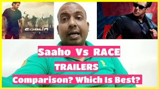 Saaho Trailer Vs Race 3 Trailer Comparison And Similarity? Which Trailer Is Best!