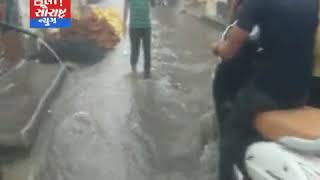 રાજકોટમાં ધોધમાર વરસાદ 24ઇંચ વરસાદ વરસિયો