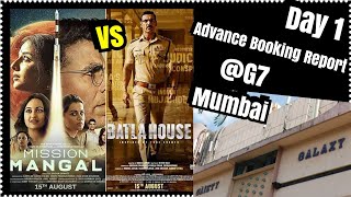 Mission Mangal Vs Batla House Advance Booking Report Day 1 At Gaeity Galaxy Mumbai