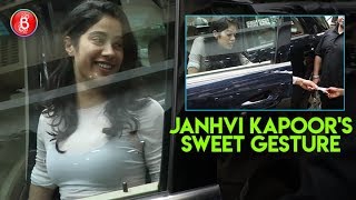 When Janhvi Kapoor Borrowed Money From Her Driver To Help A Poor Little Boy