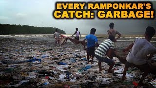 A ramponkar catch garbage