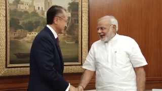President, World Bank, Mr. Jim Yong Kim calls on Prime Minister Narendra Modi | PMO