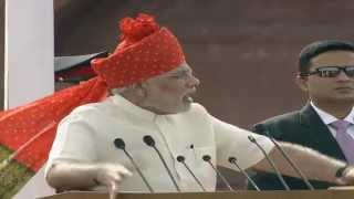 PM's speech on Independence Day from Red Fort (HD) | PMO
