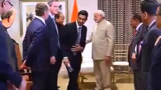 PM Modi meets top IT honchos of Silicon Valley | PMO