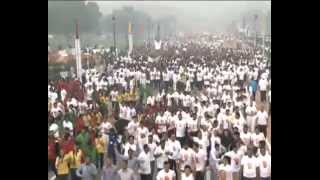 PM Narendra Modi flags off 'run for unity' | PMO